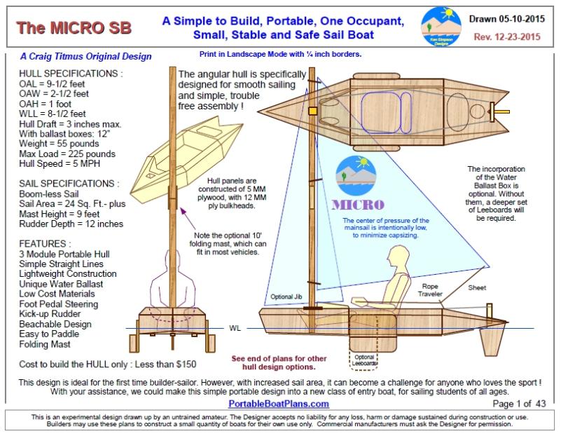 portable boat plans